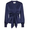 KARMAMIA Blair Blouse Semi Rich Navy