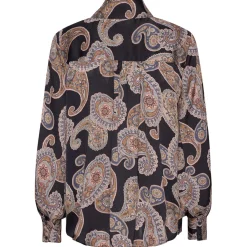 KARMAMIA Noella Shirt Blue Grand Paisley