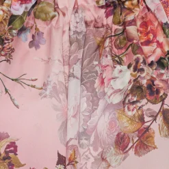 KARMAMIA Ruffle Tie Top Daisy Peach