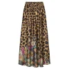 KARMAMIA Savannah Skirt Flower Leopard