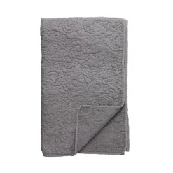 LENE BJERRE Isabelle Throw Plaid 170 cm Grey