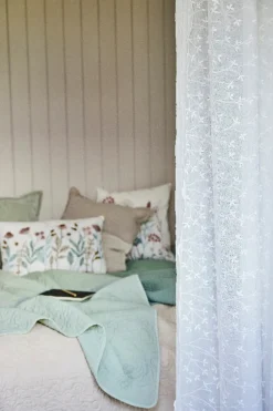 LENE BJERRE Isabelle Throw Plaid 170 cm Sage