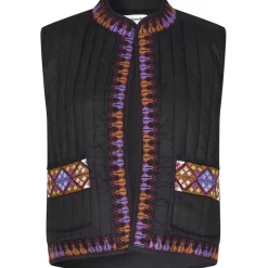 LOLLYS LAUNDRY Cairo Vest Washed Black