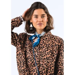 LOLLYS LAUNDRY Dot Scarf Light Blue