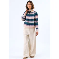 LOLLYS LAUNDRY Jork Knit Cardigan Lavender