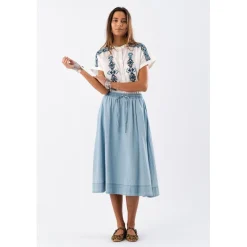 LOLLYS LAUNDRY Mya Shirt SS White