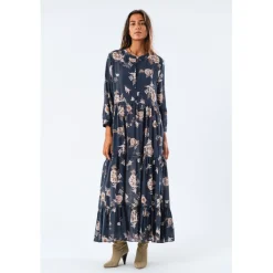 LOLLYS LAUNDRY Neel Maxi Dress Dark Blue