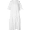 LOLLYS LAUNDRY Timor Midi Dress Hvid