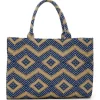 LUNA MOON Big Tote Greek Ocean