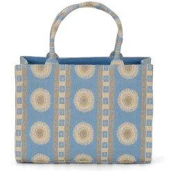 LUNA MOON Mid Tote Palma Aquamarine