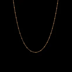 MAANESTEN Choker Halskæde (guld/sølv)