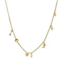 MAANESTEN Cresida Necklace (guld/sølv)