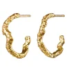MAANESTEN Janine Grande Earrings (guld/sølv)