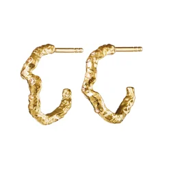 MAANESTEN Janine Medi Earrings (guld/sølv)