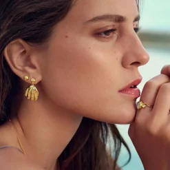 MAANESTEN Maurea Earrings (guld/sølv)