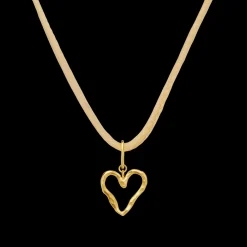 MAANESTEN Misa Choker (guld/sølv)