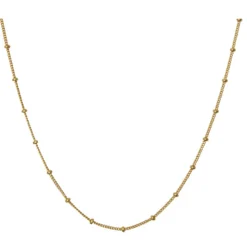 MAANESTEN Nala Halskæde Guld Lang