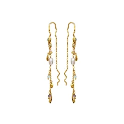 MAANESTEN Poppy Earrings (guld/sølv)