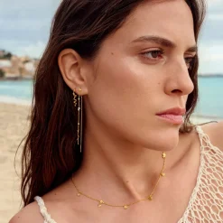 MAANESTEN Sirena Earrings (guld/sølv)