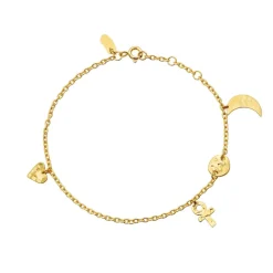 MAANESTEN Tullia Bracelet (guld/sølv)