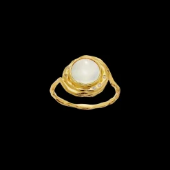 MAANESTEN Zahra Ring (guld/sølv)