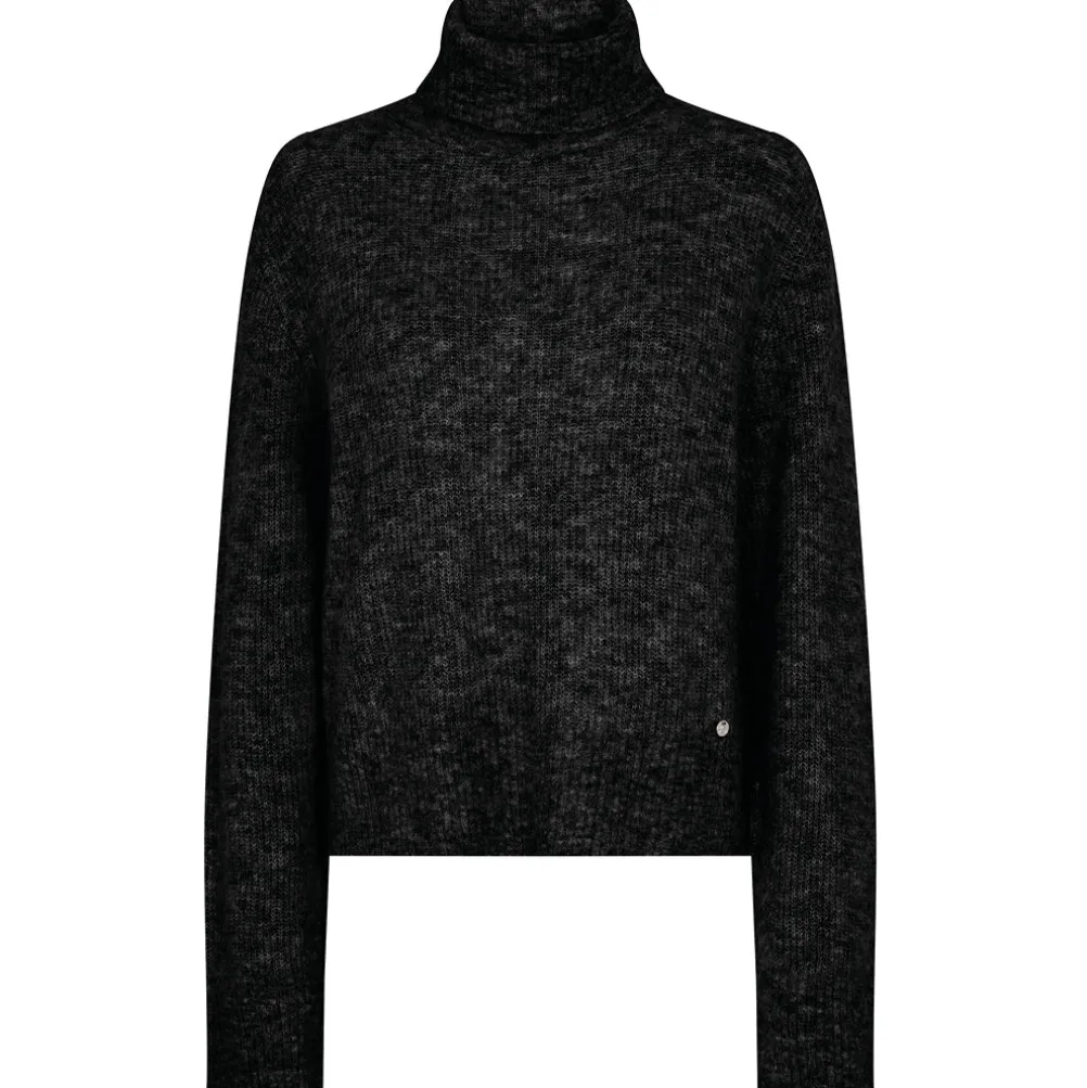 MOS MOSH Aidy Thora Rollneck Knit Black