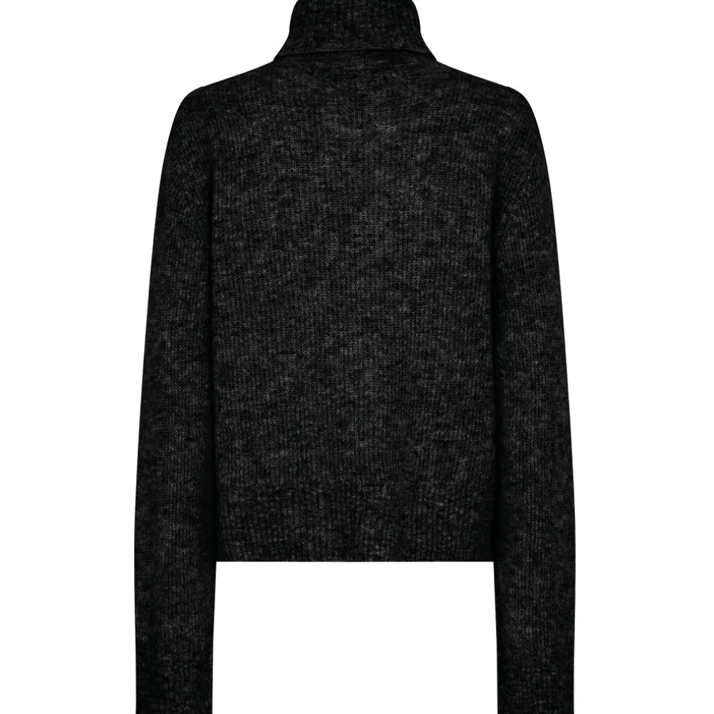 MOS MOSH Aidy Thora Rollneck Knit Black