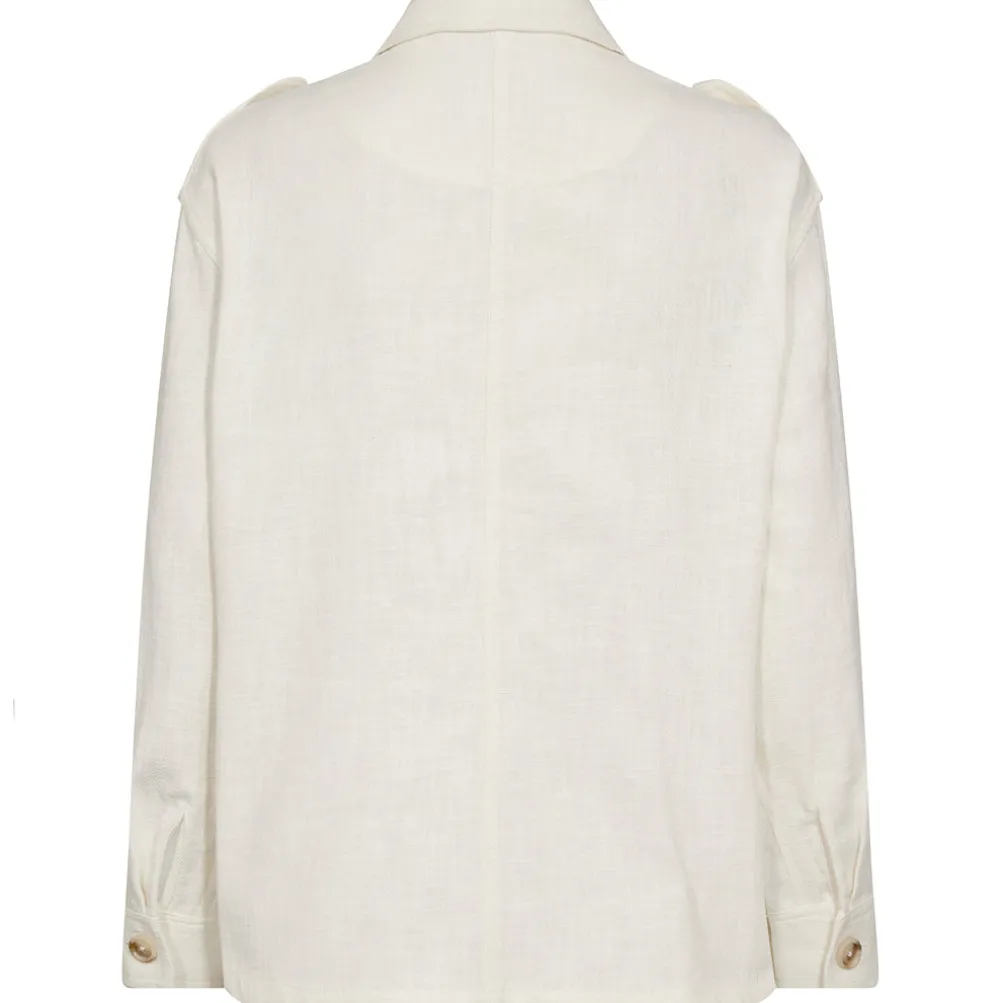 MOS MOSH Alfea Ramie Jacket Ecru