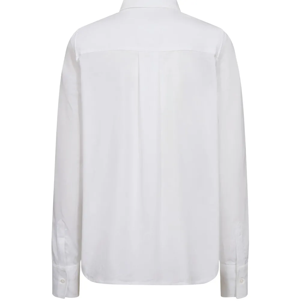 MOS MOSH Anica Oxford Shirt White