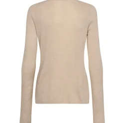 MOS MOSH Bouch O-Neck Knit Cement