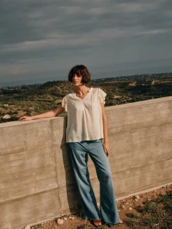 MOS MOSH Dara Nora Standard Jeans Light Blue