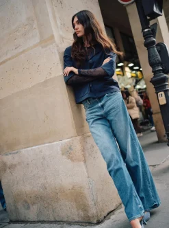 MOS MOSH Dara Vint Jeans Mid Blue