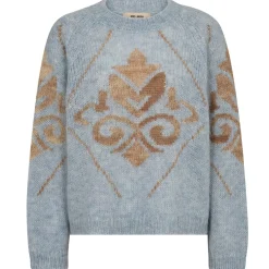 MOS MOSH Daya Mohair Intarsia Skyway