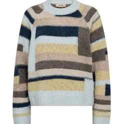 MOS MOSH Daya Patch Knit Skyway