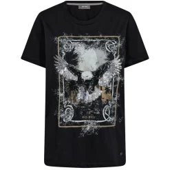 MOS MOSH Elli O-ss Tee Black