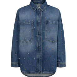 MOS MOSH Emme Marine Shirt Mid Blue