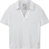 MOS MOSH Hay SS Polo Tee White