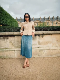 MOS MOSH Janet Shane Skirt Blue