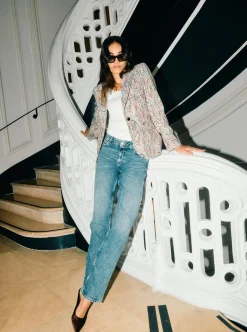 MOS MOSH Linea Paloma Blazer Chinese Red