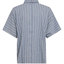 MOS MOSH Lowana Friz Stripe Blouse Regatta