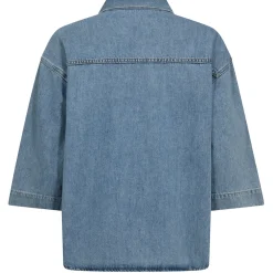 MOS MOSH Merla Deco Shirt Light Blue