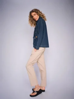 MOS MOSH Nora Estelle Pant Sesame Cropped