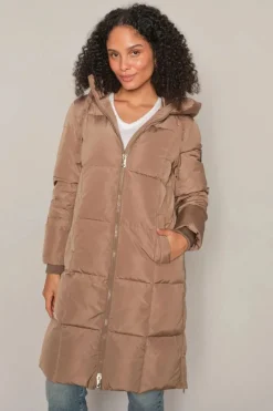 MOS MOSH Nova Square Down Coat Pine Bark