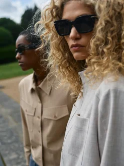 MOS MOSH Petra Flair Jacket Chocolate Chip