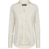 MOS MOSH Sybel Wave Shirt Ecru