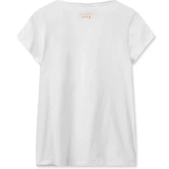 MOS MOSH Tulli V-ss Basic Tee White
