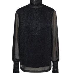 MOS MOSH Ximena Glam Blouse Salute Navy