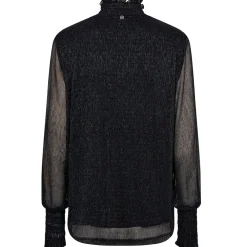 MOS MOSH Ximena Glam Blouse Salute Navy