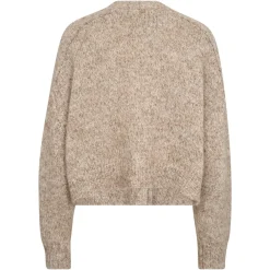 MOS MOSH Zela Warm Knit Cardigan Tannin