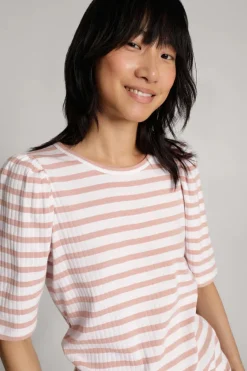 MUNTHE Jikolaz T-shirt Rose